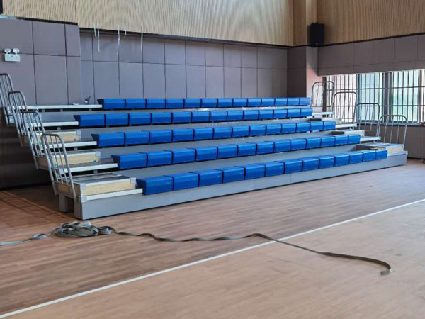 Hollow bar stools retractable bleacher seats